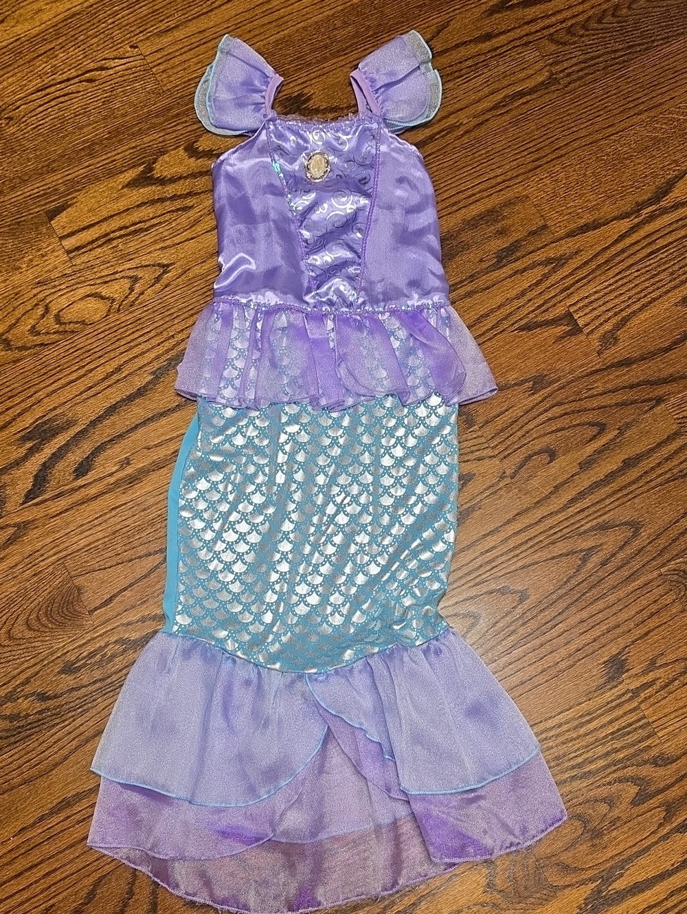 Lavender and Aqua Mermaid Tail Costume for Kids